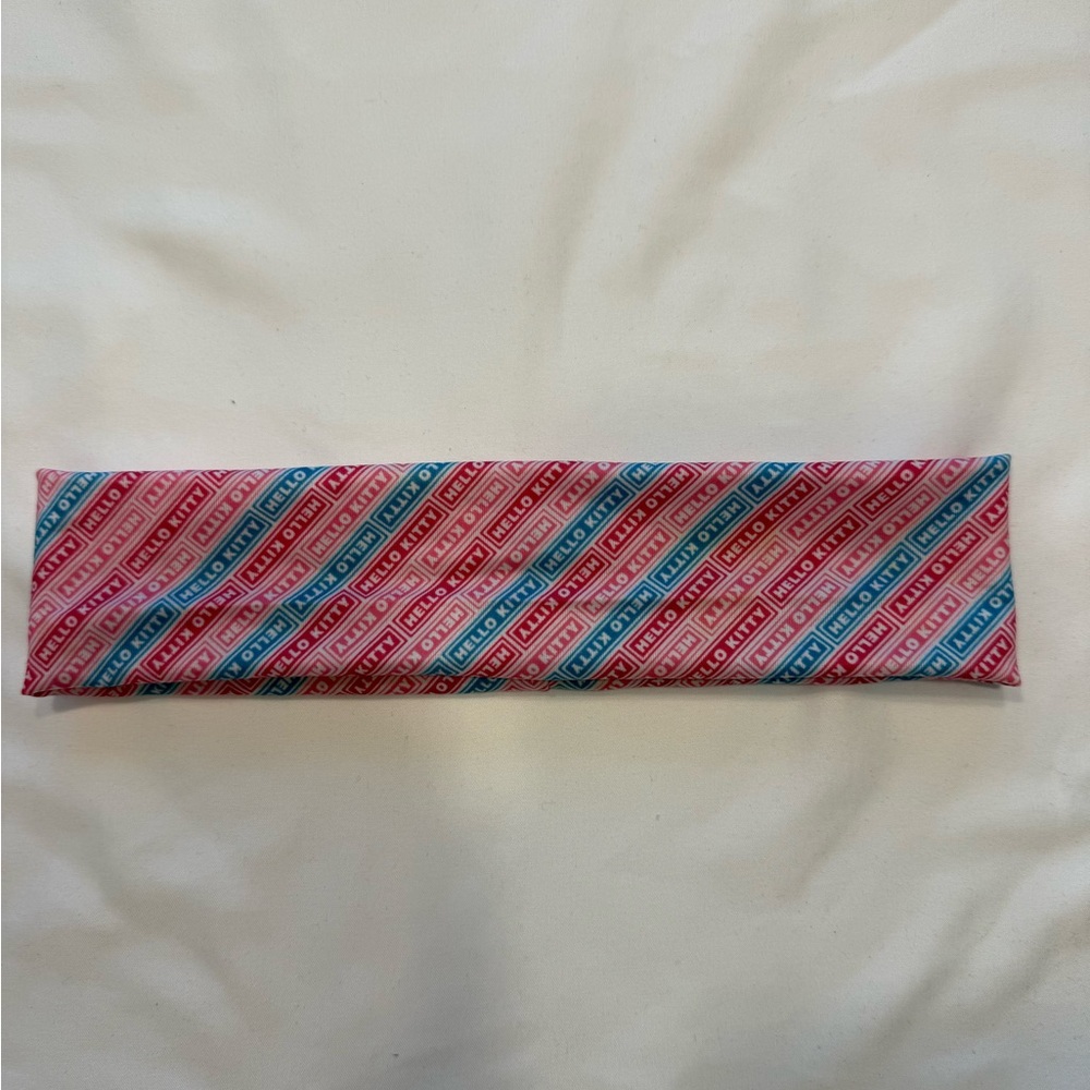 Hello Kitty Pink and Blue Patterned Headband